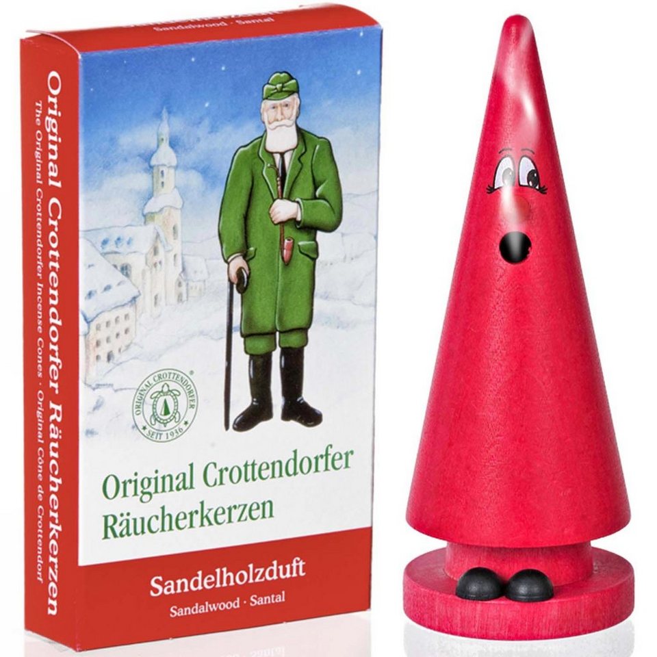Crottendorfer Räuchermännchen Räucherkerzen Set Ziegenbein Susi Sandel