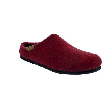 Stegmann Schurwoll-Pantoffel, red, Alpine Comfort FE, Wechselfußbett 48-401-13 Pantoffel