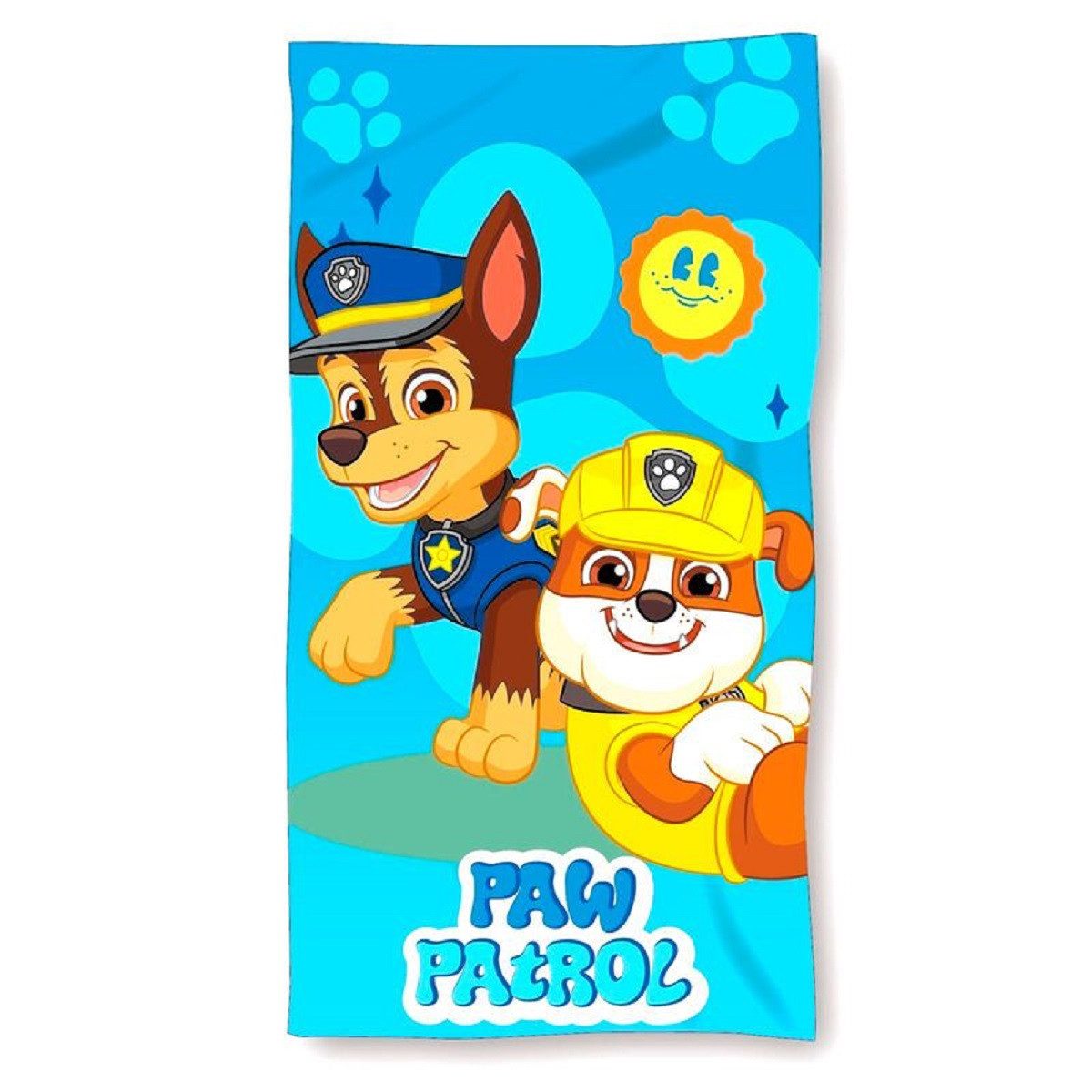 PAW PATROL Strandtuch für kleine Fans, 70cm x 140cm