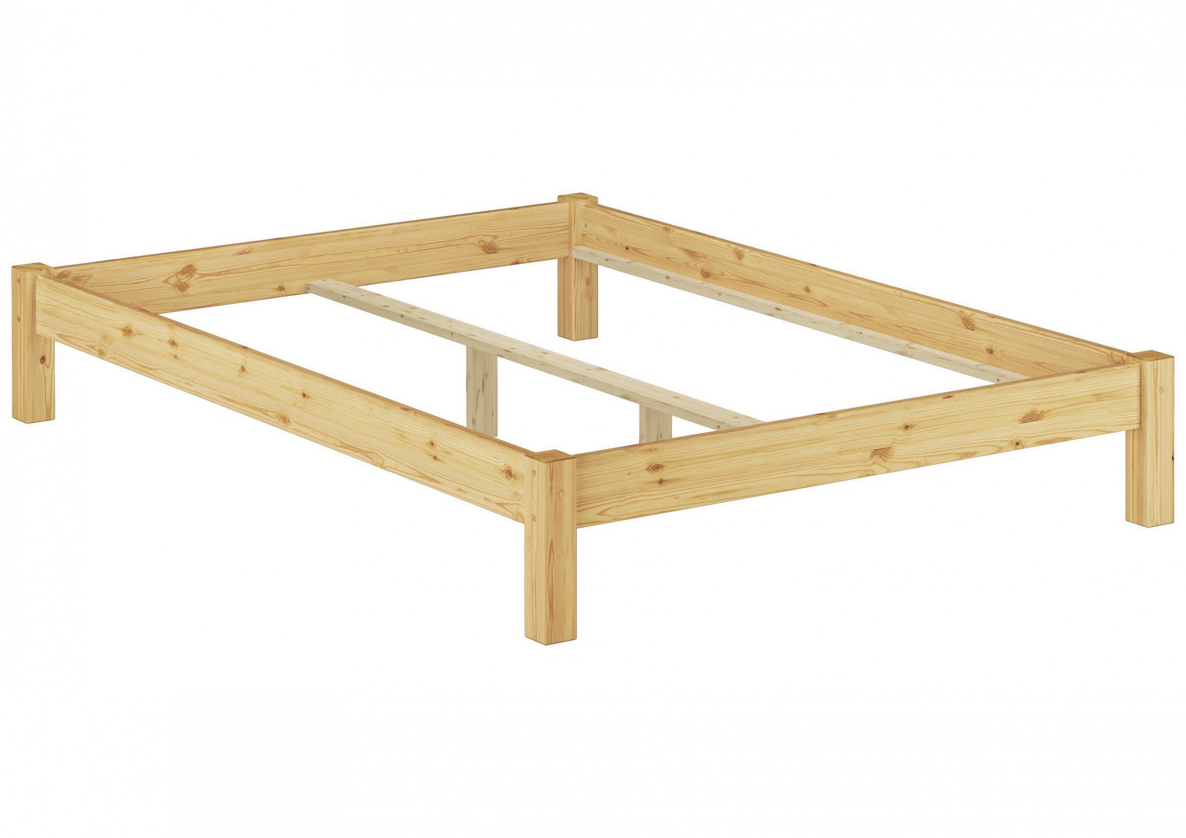 ERST-HOLZ Bett Breites Einzelbett ohne Kopfteil günstig online kaufen
