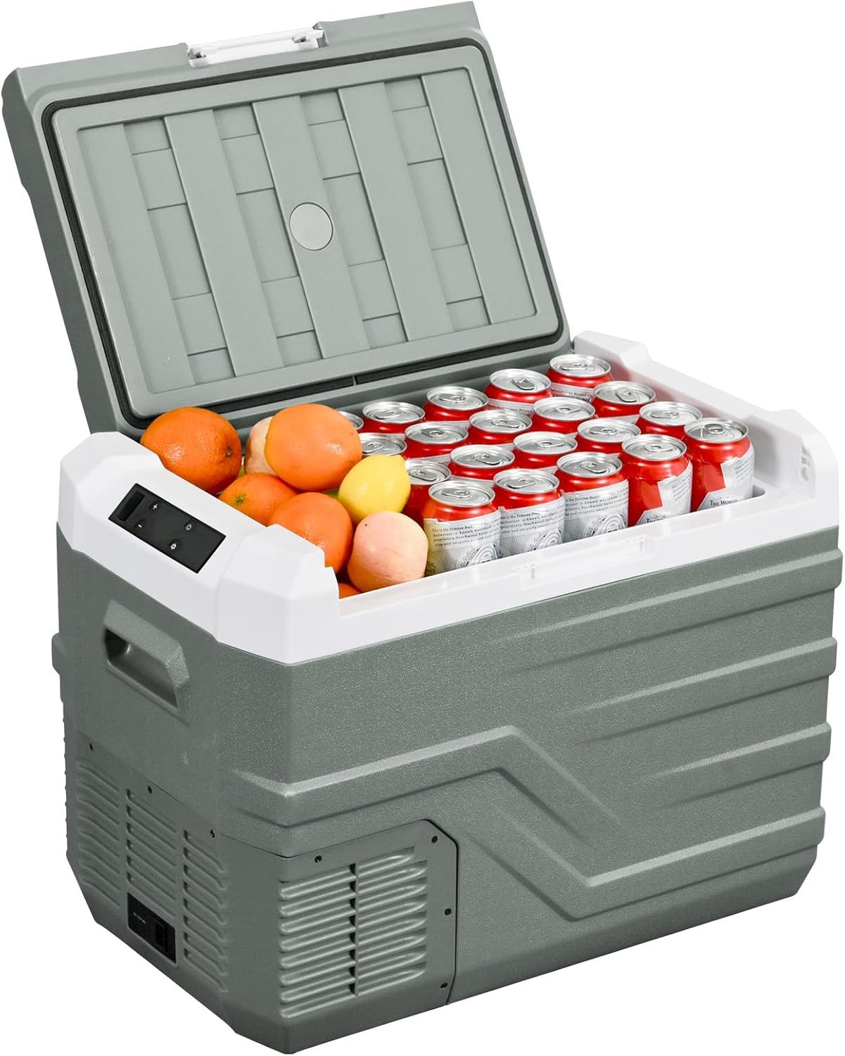 ALPICOOL Getränkekühlschrank GC-50, bis zu 84 Dosen Cola (330ml) oder 60 Flaschen Wasser (500ml)