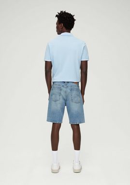 s.Oliver Jeansshorts Jeans-Shorts / Regular Fit / High Rise / Straight Leg Waschung