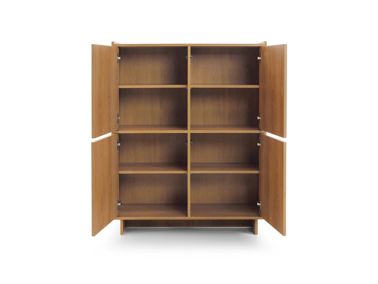 yourhouse24 Highboard Hochkommode YOSHI (98x124 cm) – Eiche Carmel (Einzelmöbel, 1 St) – Bild 4 von 5