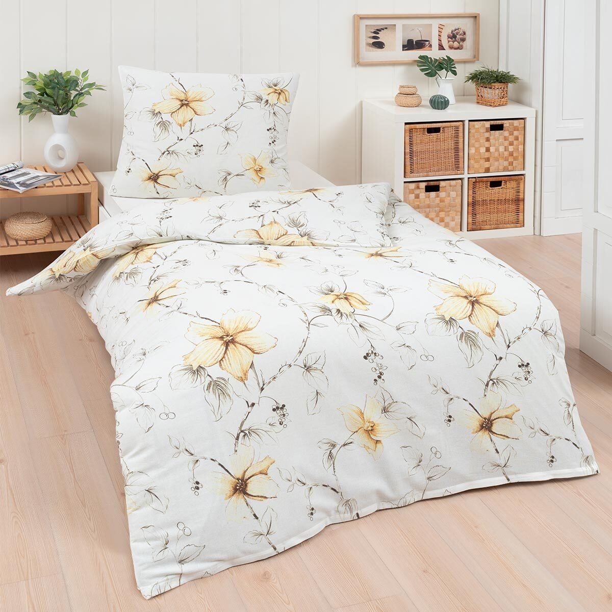 TRAUMSCHLAF Bettwäsche Scarlett, Flanell, 3 teilig, günstig online kaufen