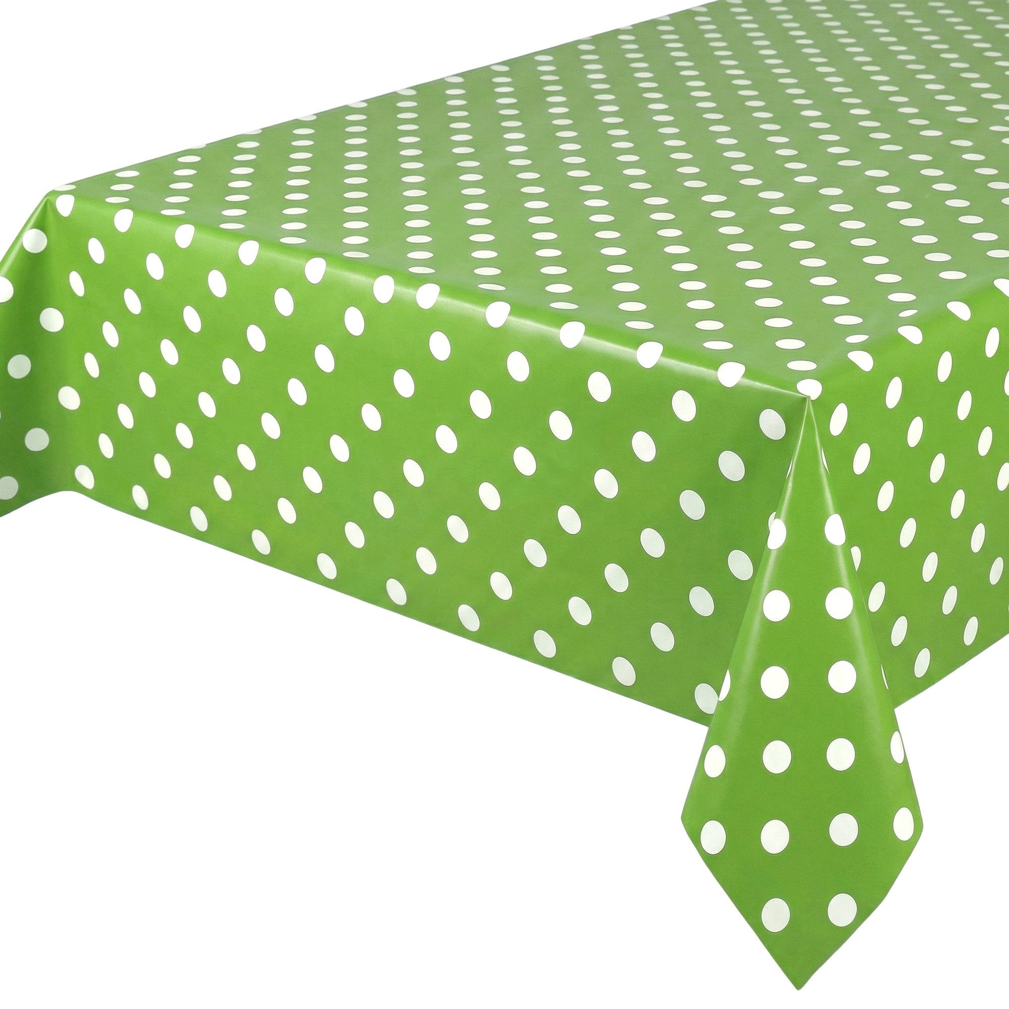 Beautex Tischdecke Punkte Wachstuchtischdecke OVAL RUND ECKIG, Wachstuch abwischbar (1-tlg)