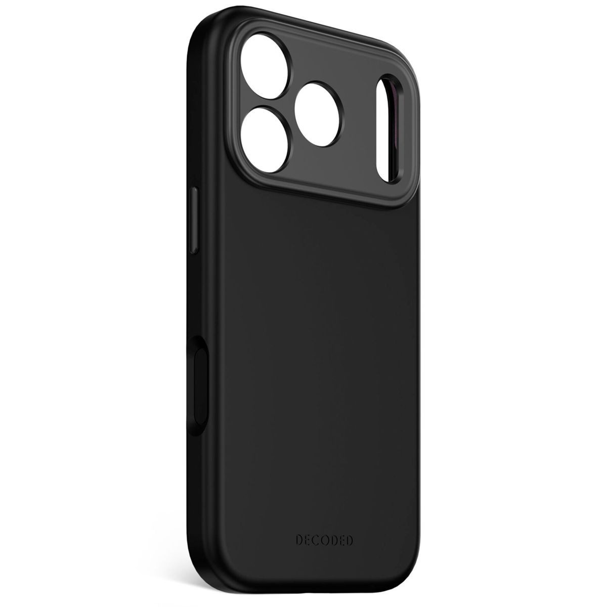 DECODED Smartphone-Hülle AntiMicrobial Silicone Backcover iP 17 Pro Phantom