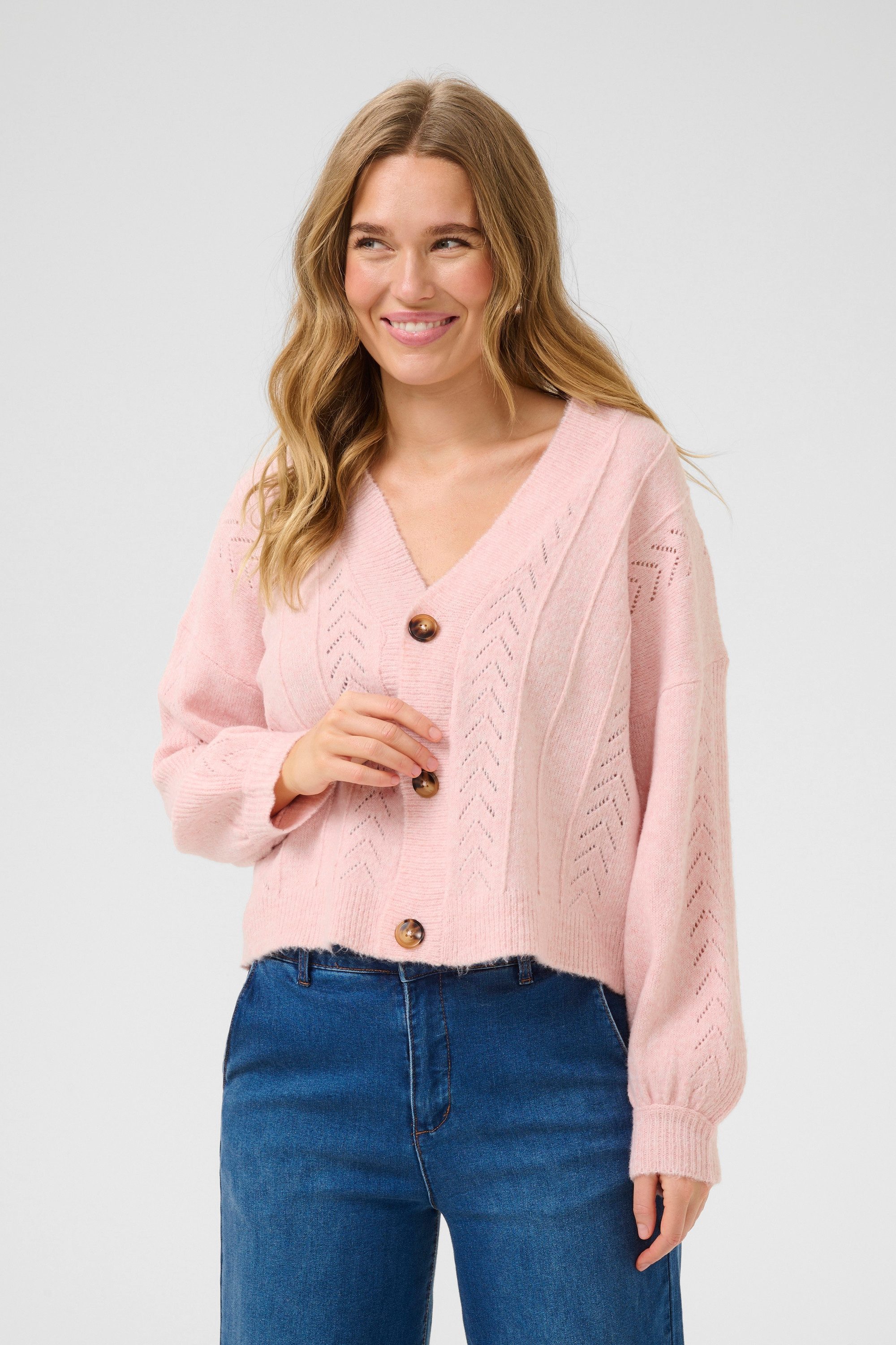 Cream Cardigan Strickjacke CRHoliday