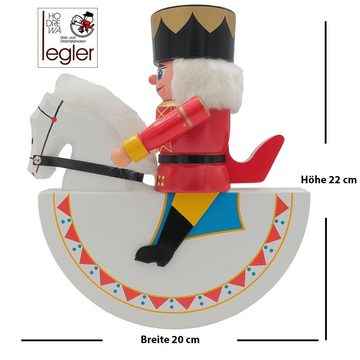 Dieter Legler GmbH & Co. KG Nussknacker Nussknacker Reiterlein König 22 cm - Original Erzgebirge