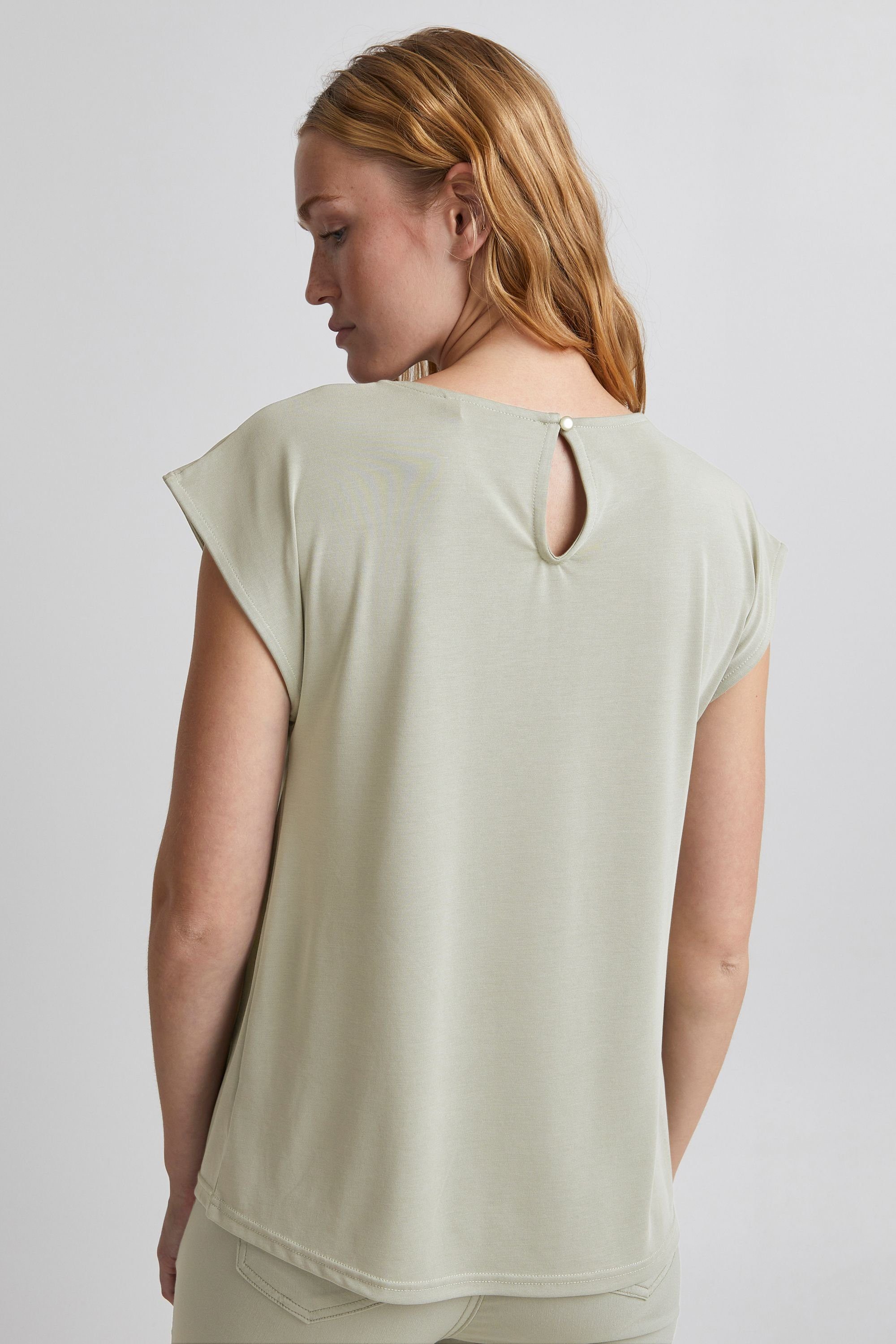 b.young Shirtbluse BYPERL TOP -20811284 Seagrass (166008)