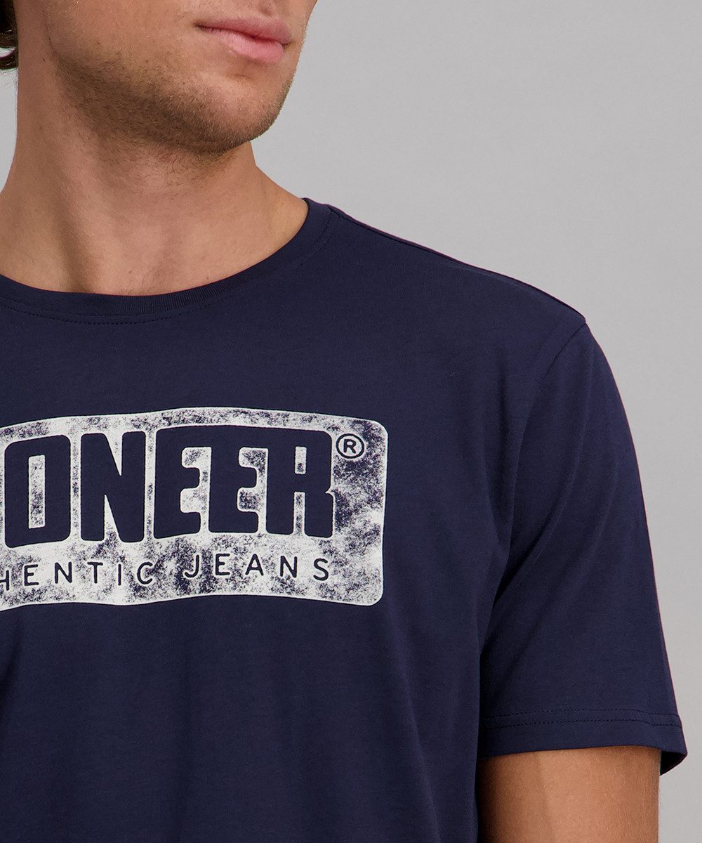 Pioneer Authentic Jeans T-Shirt mit Logo Print