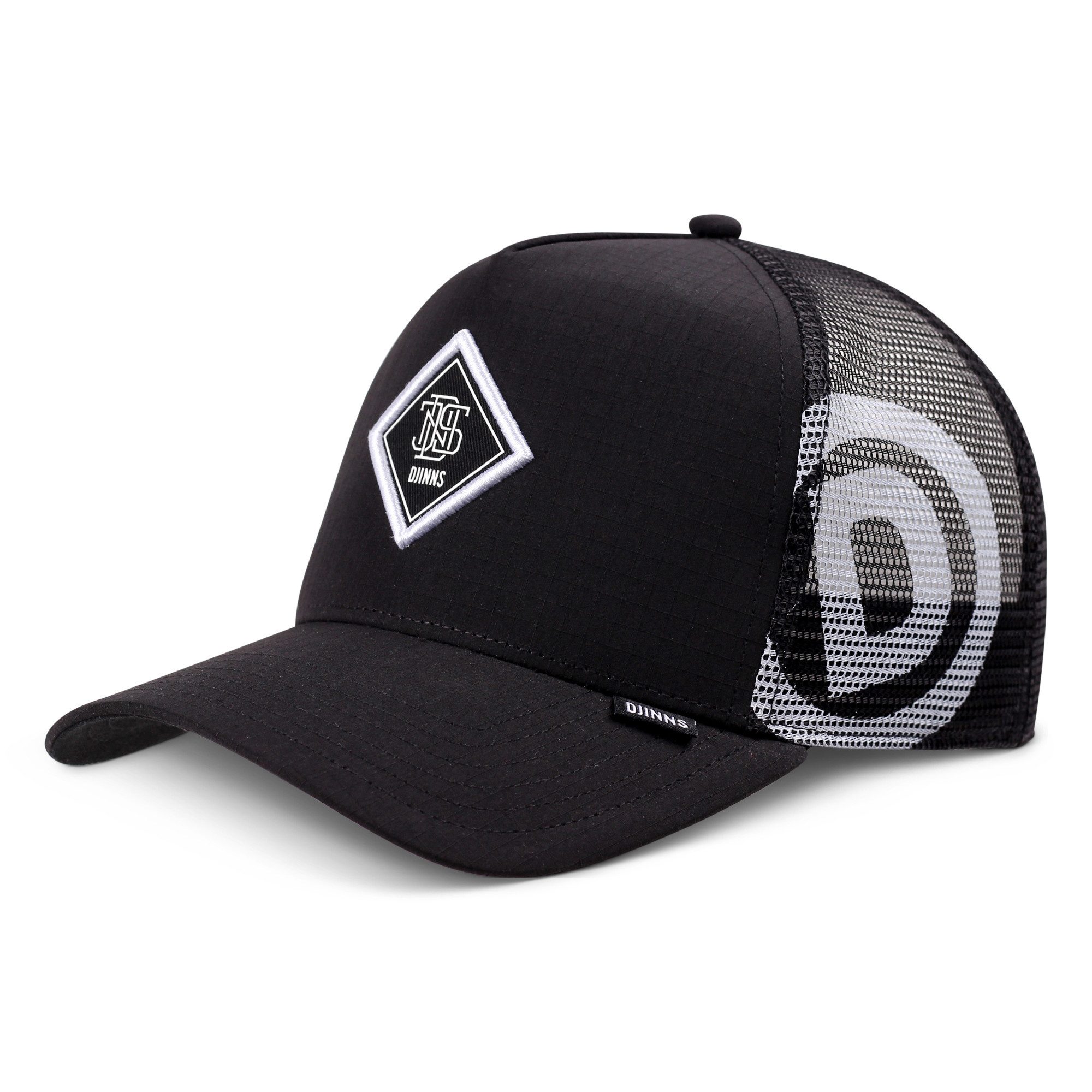 Djinns Trucker Cap Djinns HFT Trucker Cap Big RipStop Black (Basecap, Meshc günstig online kaufen