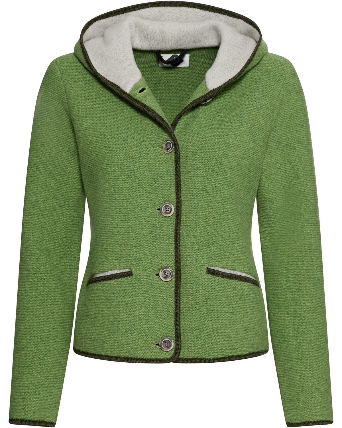 Stapf Trachtenjacke Kapuzen-Strickjacke Malwina