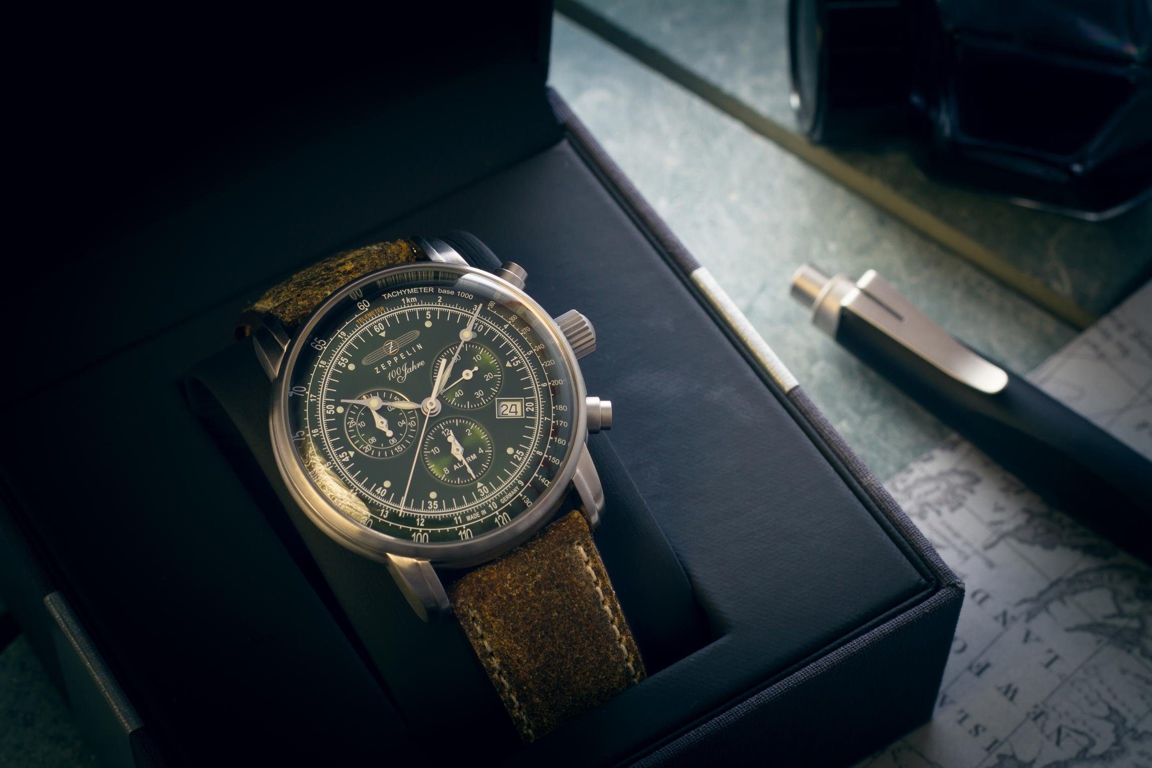 ZEPPELIN Chronograph 100 Jahre 8680-4, Armbanduhr, günstig online kaufen
