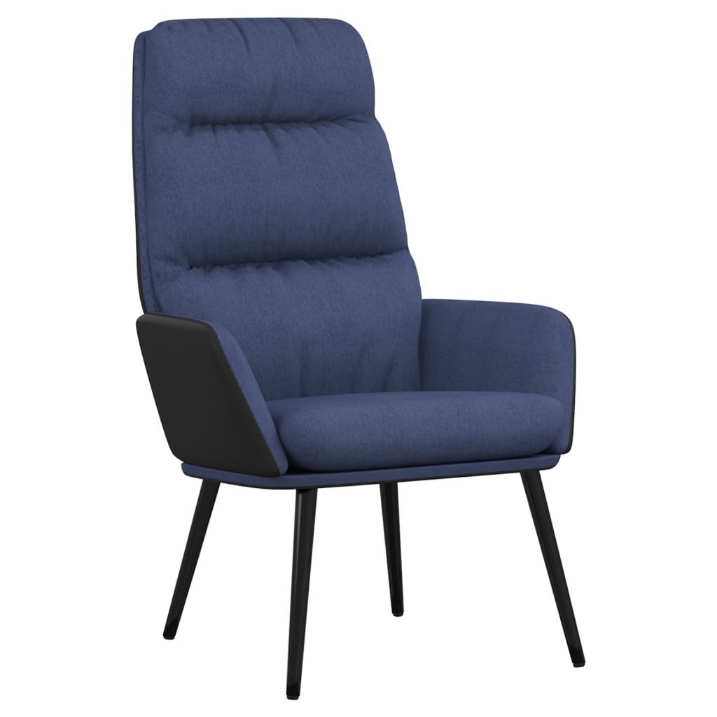 vidaXL Sessel Relaxsessel Blau Stoff (1-St) günstig online kaufen