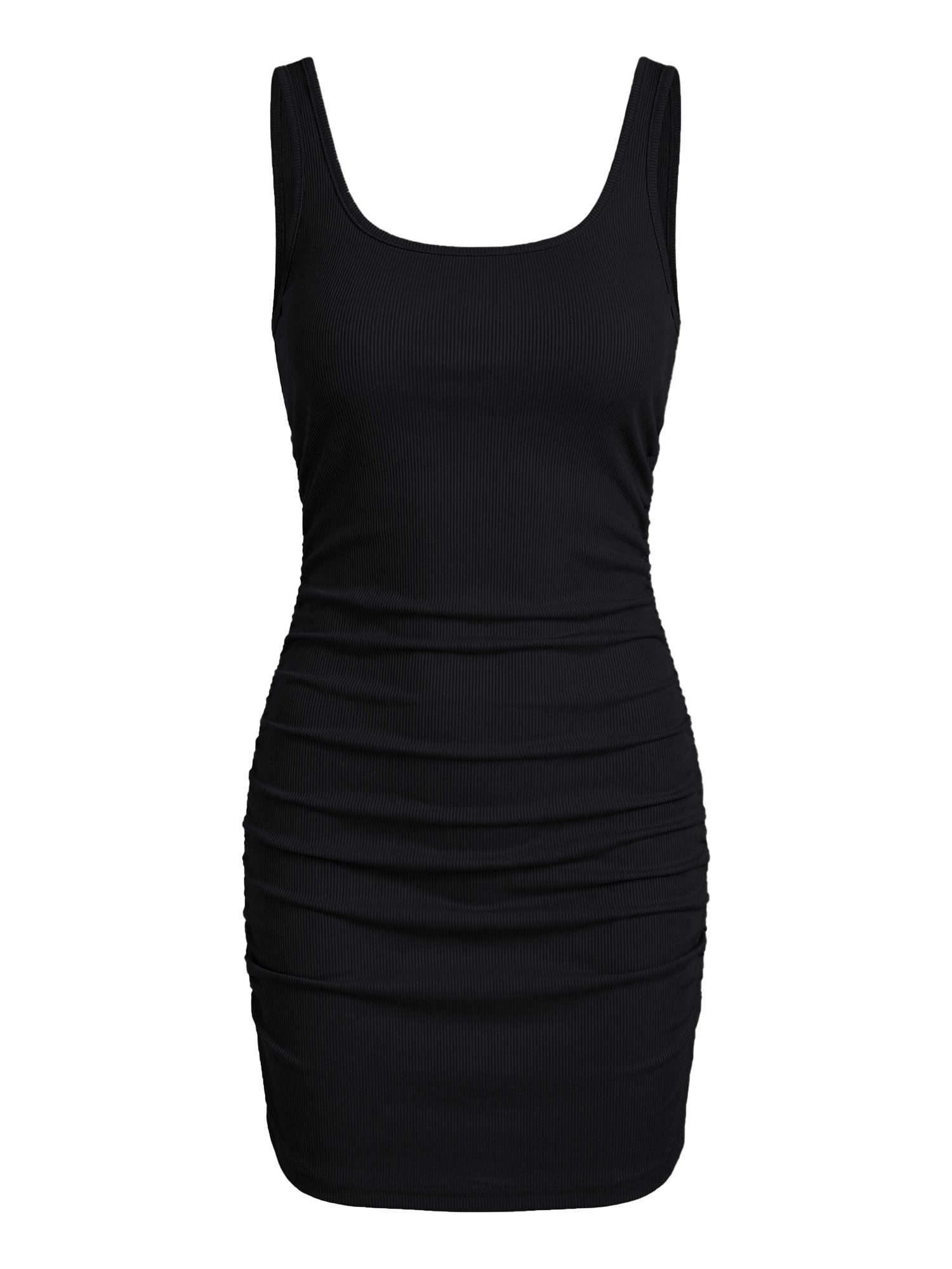 Trägerkleid Damen Ärmelloses figurbetontes Strickkleid