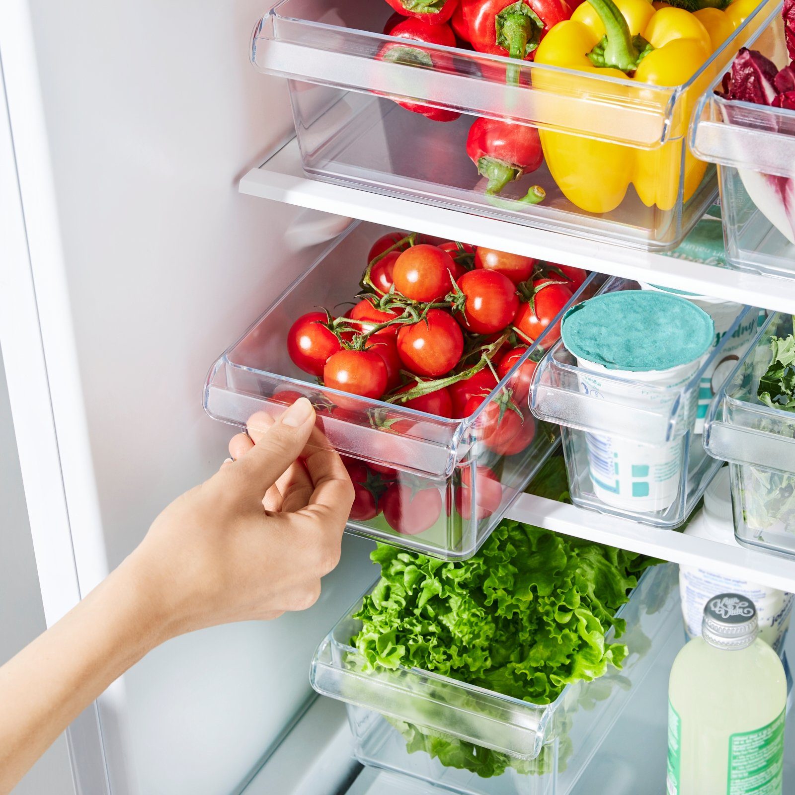 ROTHO Küchenorganizer-Set Loft 3er-Set Kühlschranksortierer, (Küschrankschu günstig online kaufen