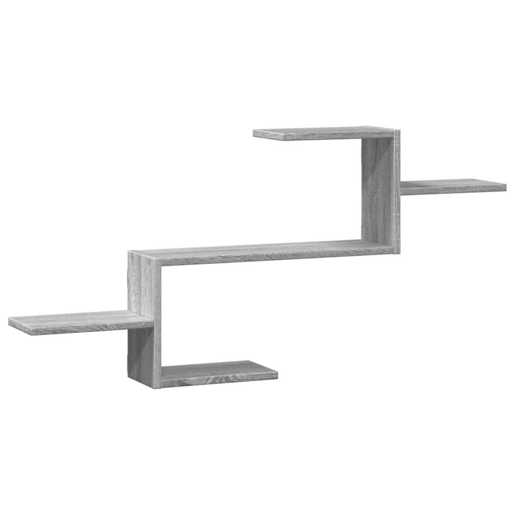 vidaXL Regal Wandregal Grau Sonoma 104x15x49 günstig online kaufen