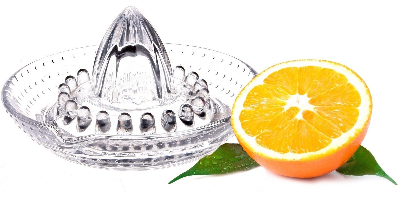 Zitruspresse Zitruspresse Glas Zitronenpresse Saftpresse Orangenpresse 14 cm