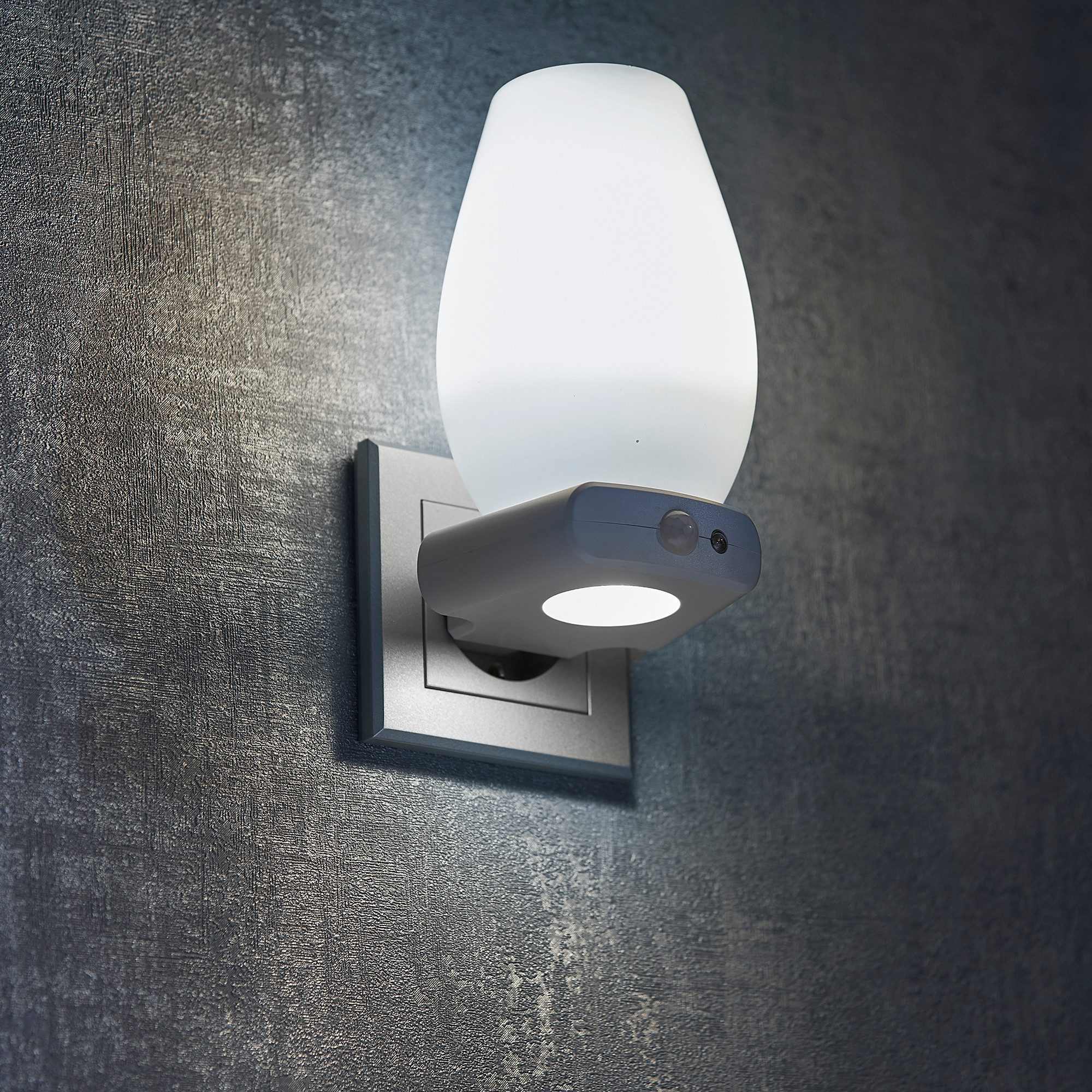 Northpoint LED Nachtlicht Steckdosenleuchte 2er-Set Bewegungsmelder Notlicht – Bild 5 von 5