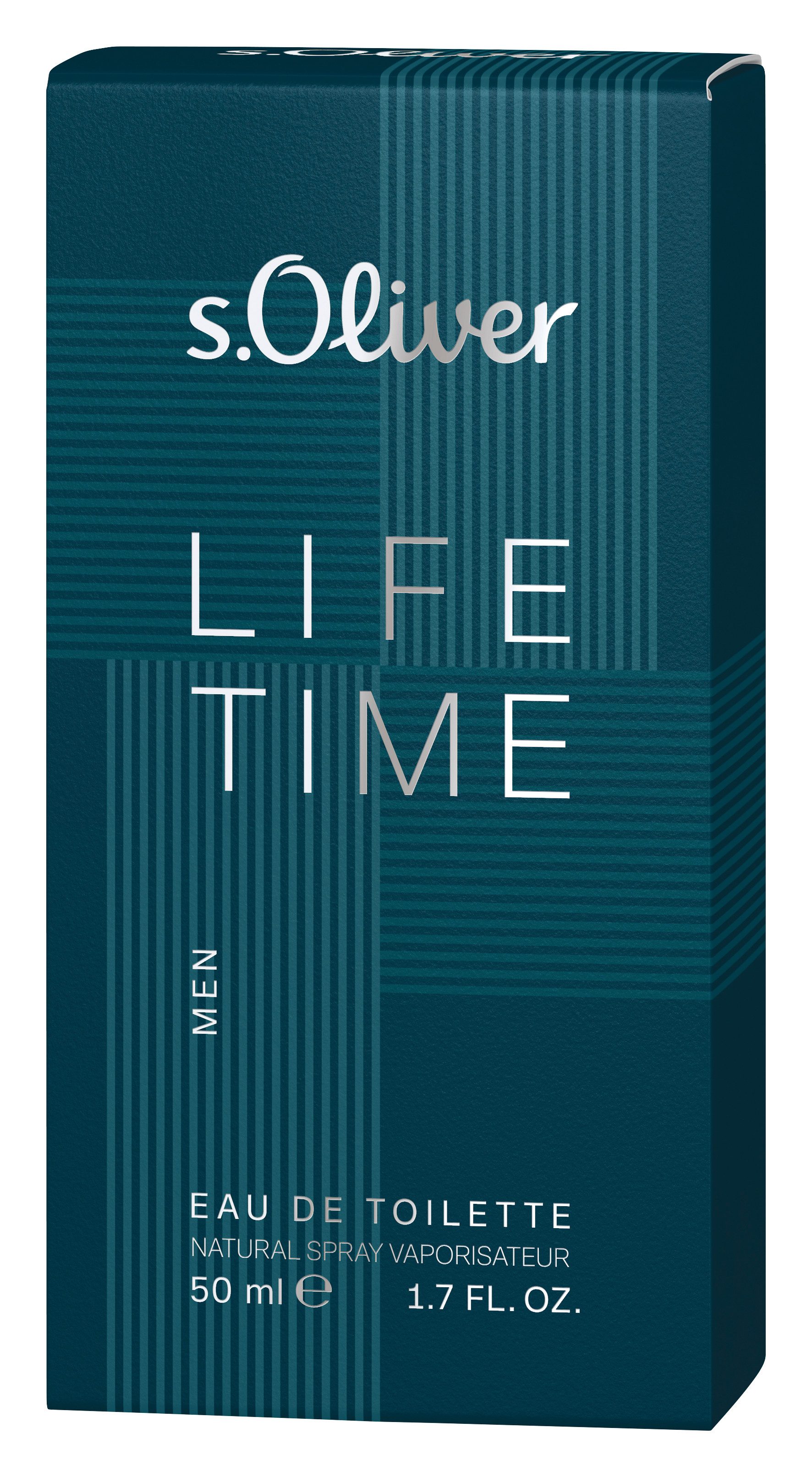s.Oliver Eau de Toilette LIFETIME, EdT 50 ml Natural Spray