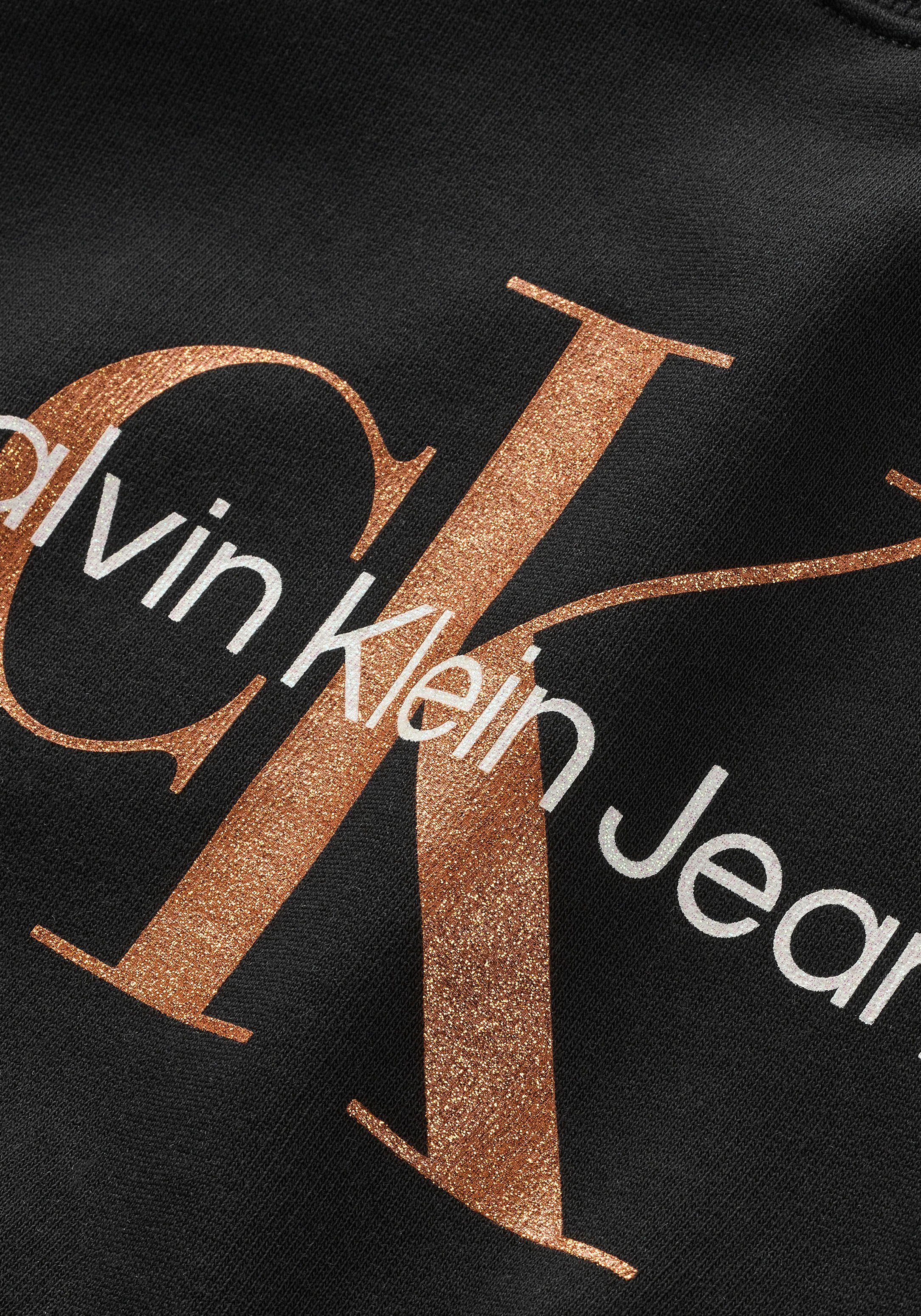 Calvin Klein Jeans Sweatshirt SWEATSHIRT MONOGRAM BRONZE CN