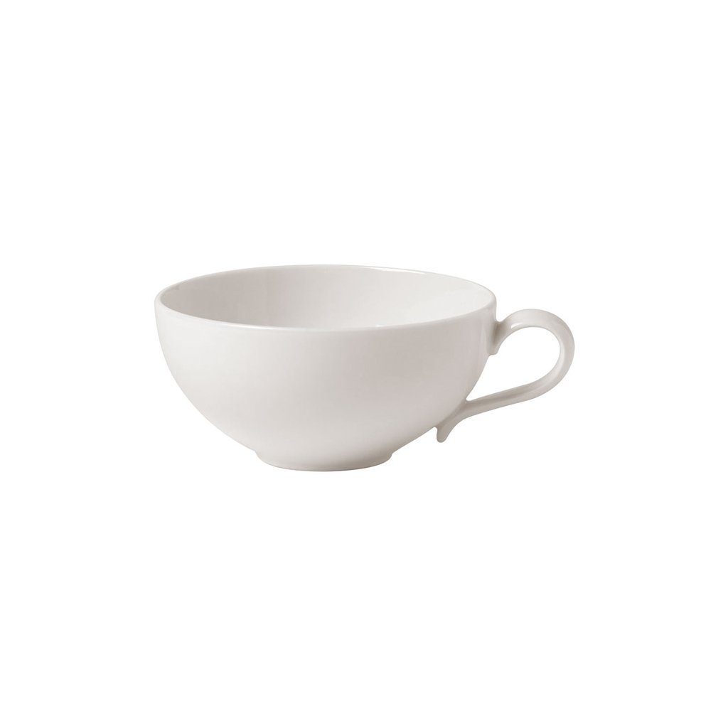 Villeroy & Boch Tasse New Cottage Basic Teetasse, 1-tlg., Porzellan, Premium Porcelain, 1 Stck, mikrowellensicher,spülmaschinenfest, Made i