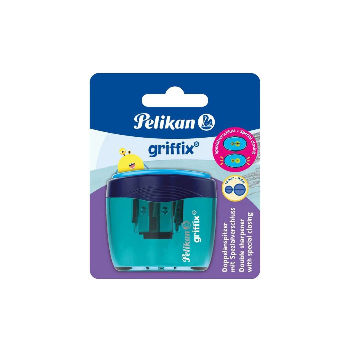 Pelikan Anspitzer Pelikan Doppeldosenanspitzer griffix Blau 1 ST