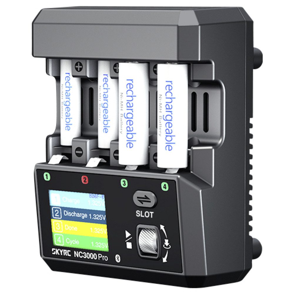 SkyRC SKYRC NC3000 Pro Ladegerät NiMH, NiCd Mignon (AA), Micro (AAA) Rundzellen-Lader