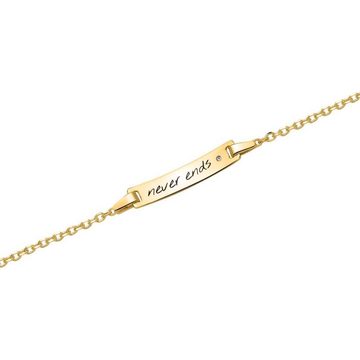 Unique Goldarmband Unique Armband für Damen aus 14K Gold mit Diamant