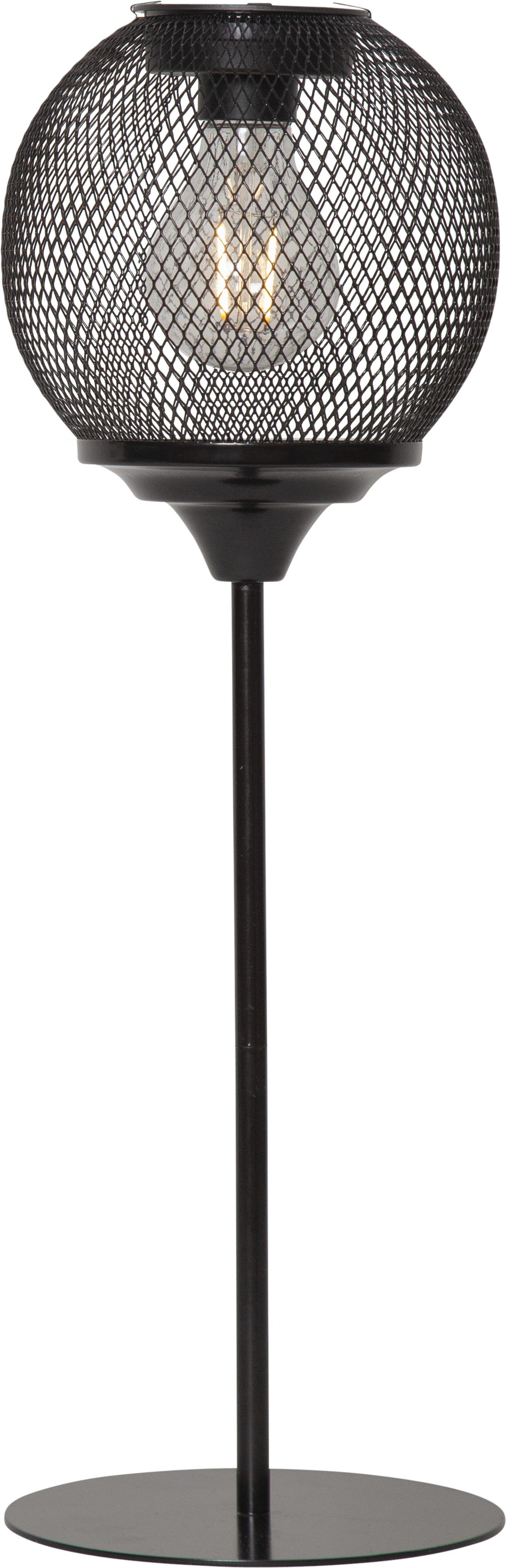 STAR TRADING LED Solarleuchte Solar Lampe Sunlight, Tageslichtsensor, LED fest integriert, Warmweiß, Solar-Tischlampe, Dämmerungssensor