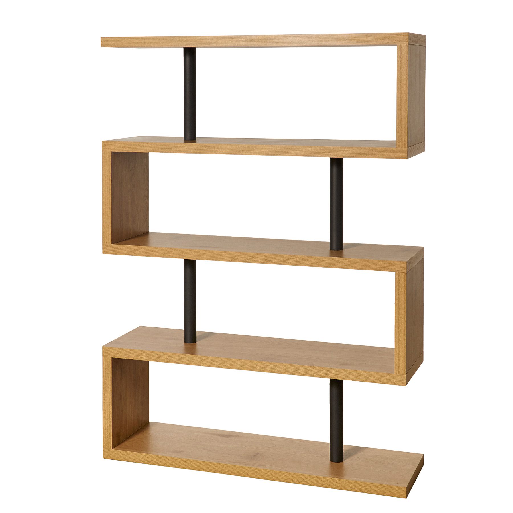 riess-ambiente Standregal SNAKE 165cm natur / schwarz, Einzelartikel 1-tlg. günstig online kaufen