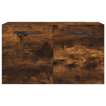 vidaXL Fächerschrank Wandschrank Räuchereiche 60x36,5x35 cm Holzwerkstoff (1-St)