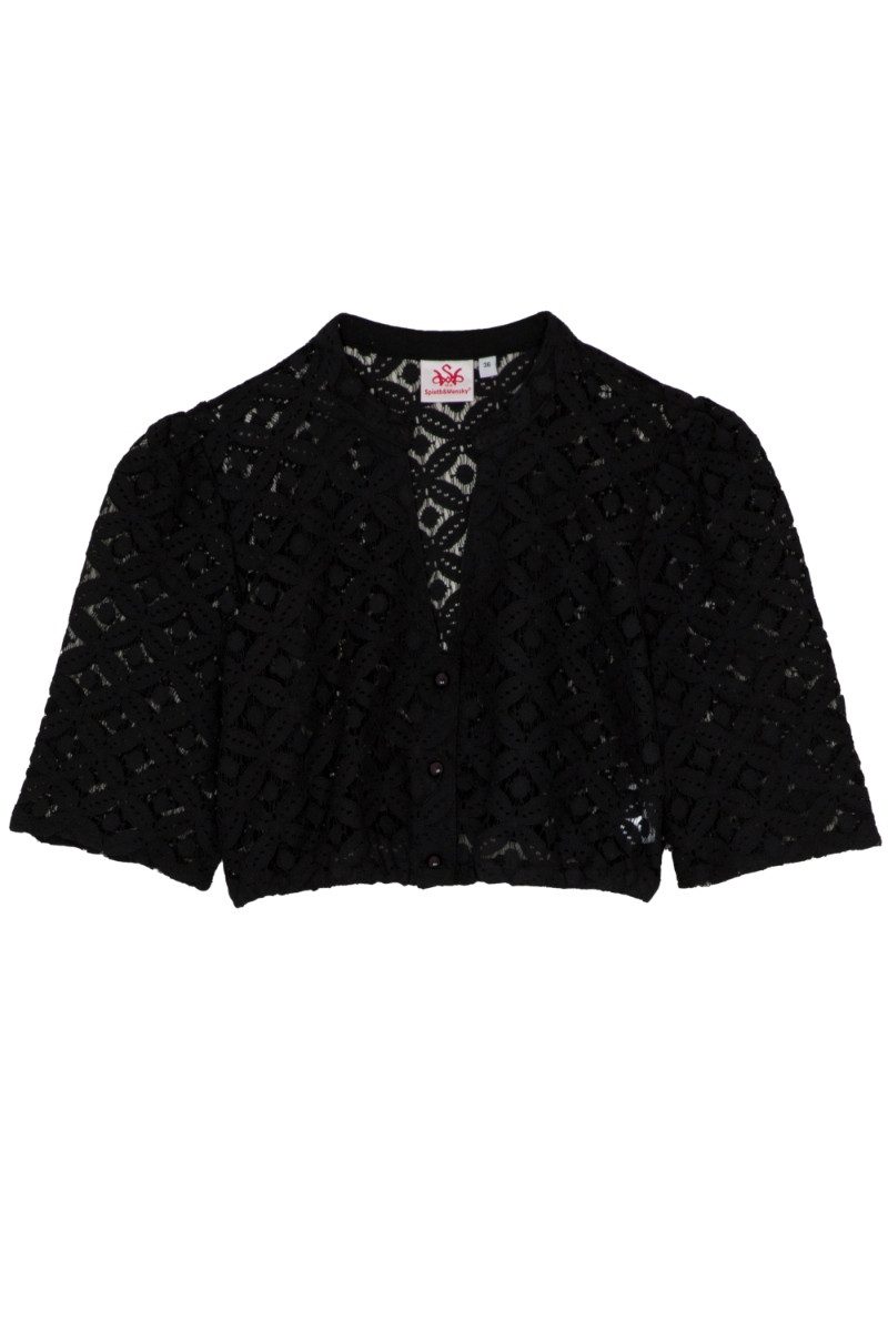 Dirndlbluse Dirndlbluse - EIKE - offweiß, schwarz