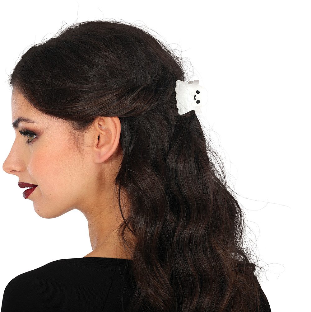 Fiestas Guirca Kostüm, Halloween Haarklammer Set Haaraccessoire Hexe Kürbis Geist Schwarz Ka