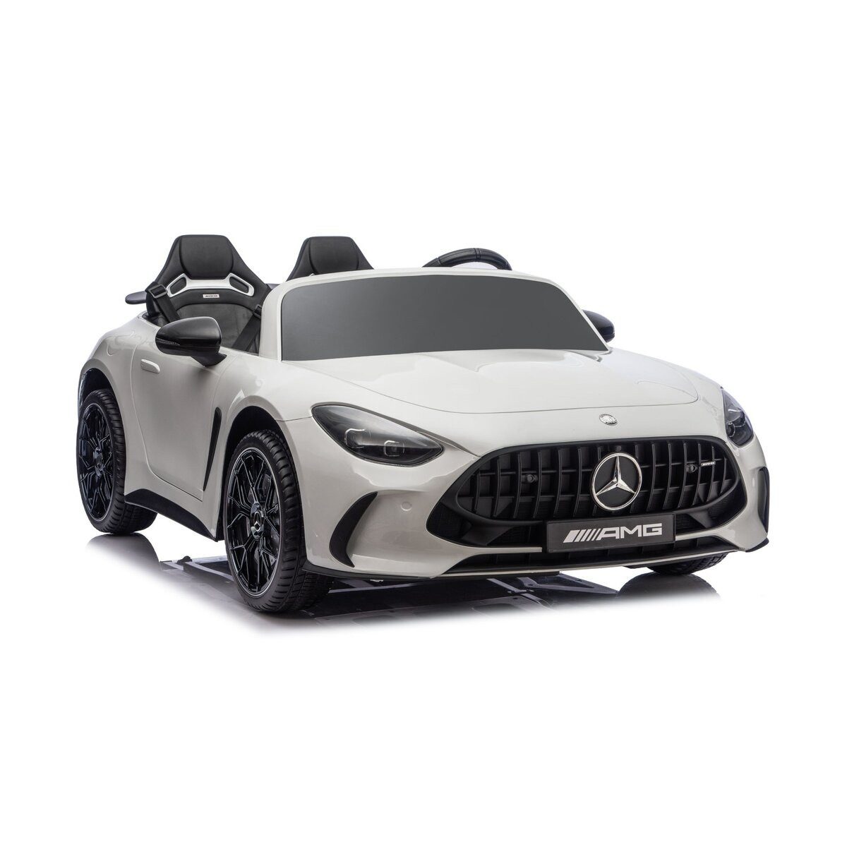 Wisam Elektro-Kinderauto Mercedes GT63 AMG DK-GT63 24V LCD Weißer Akku