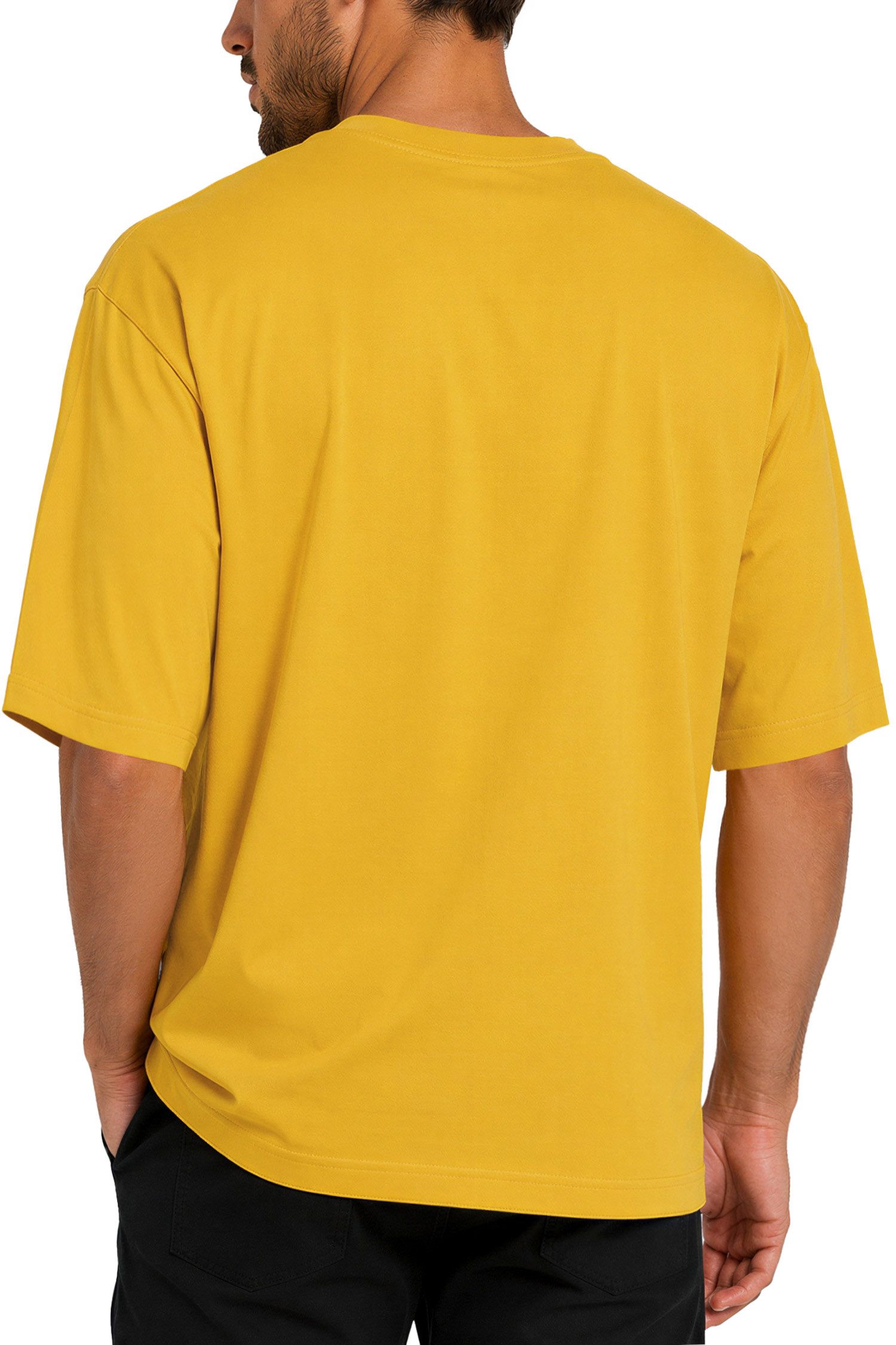 Reichstadt Oversize-Shirt Herren Relaxed Fit Kurzarmshirt 24RS058 in kräftigen Farben