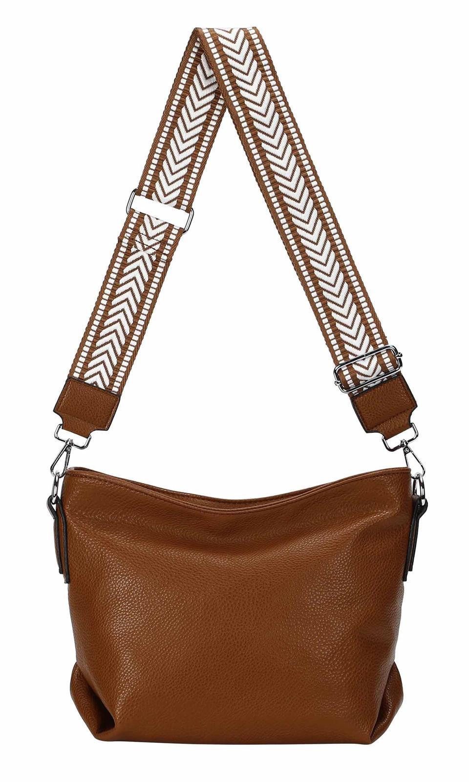 Schultertasche Damen Tasche Shopper HOBO Cross Over Body Bag Umhängetasche Weekender