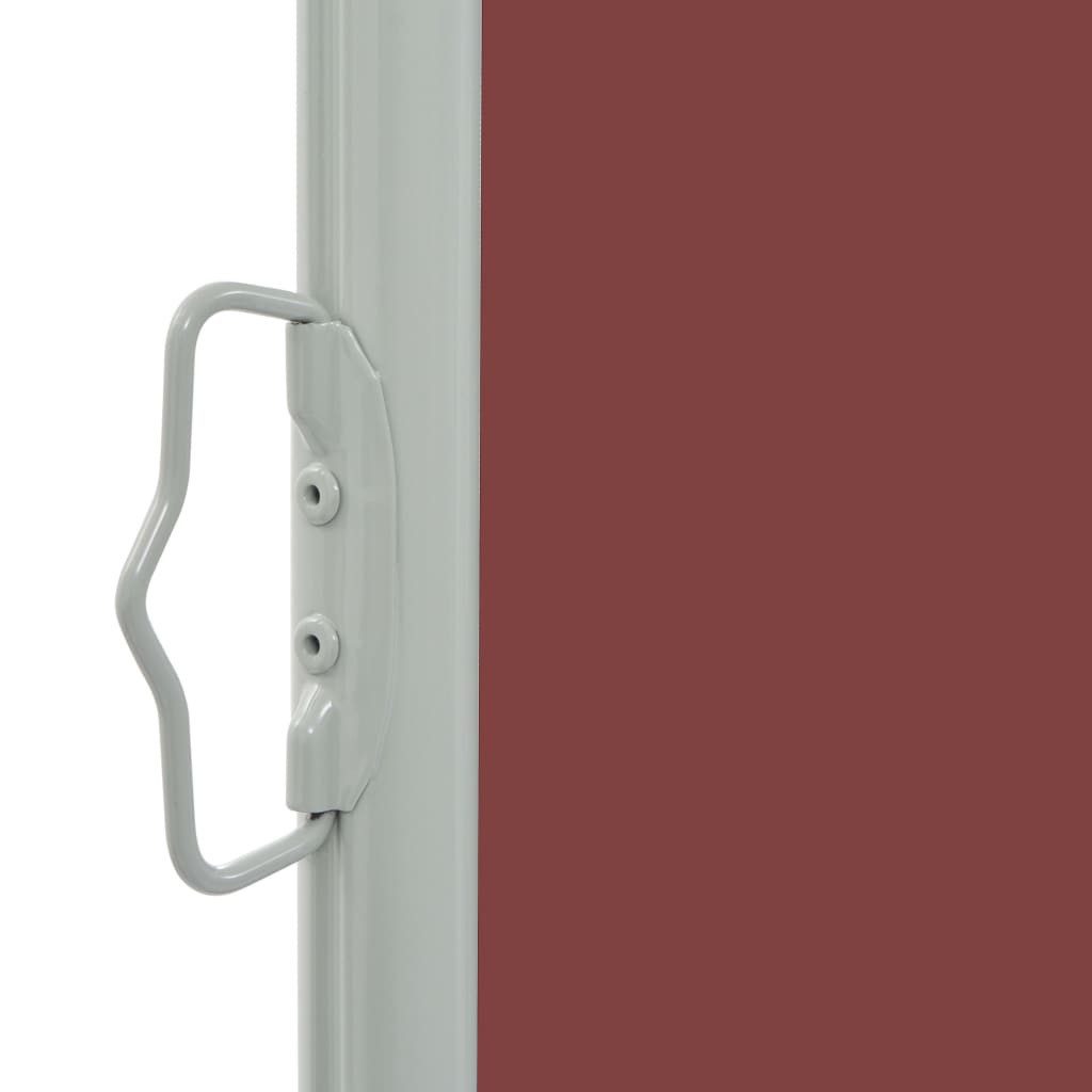 vidaXL Seitenmarkise 80 x 300 cm Ausziehbare Seitenmarkise 80x300 cm Braun