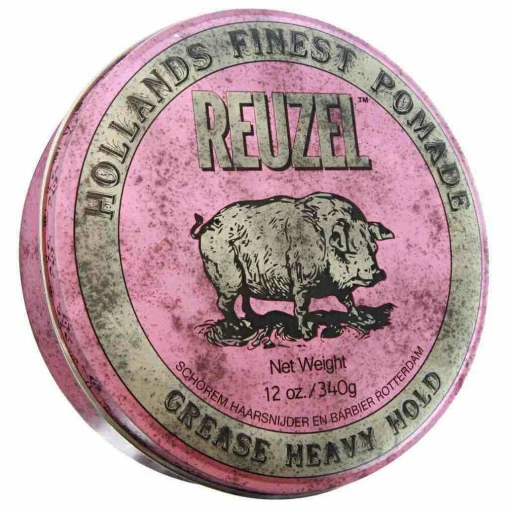 Reuzel Haarpomade Pink Heavy Hold Grease Pomade 340 g