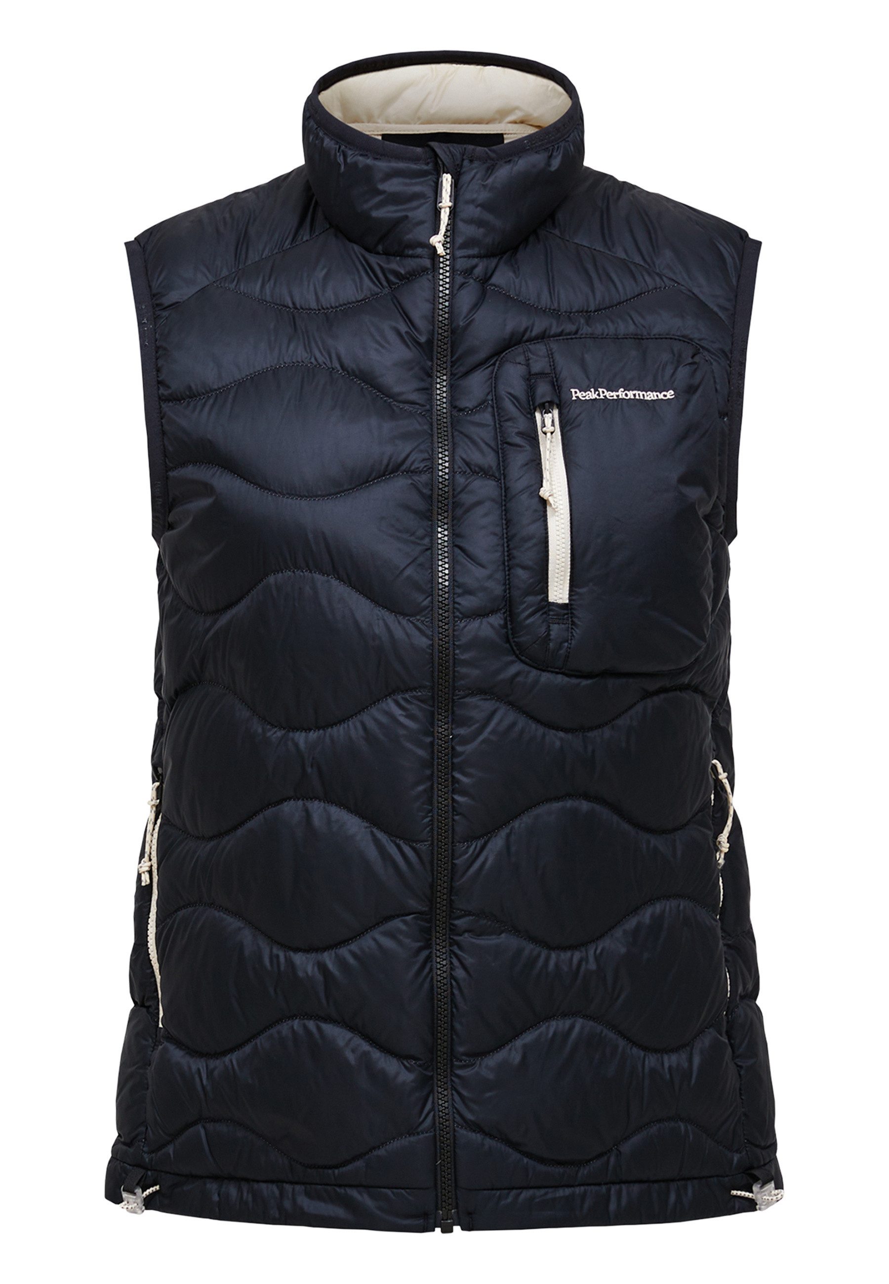 Peak Performance Daunenweste W Helium Utility Down Vest mit dezenten Farbdetails