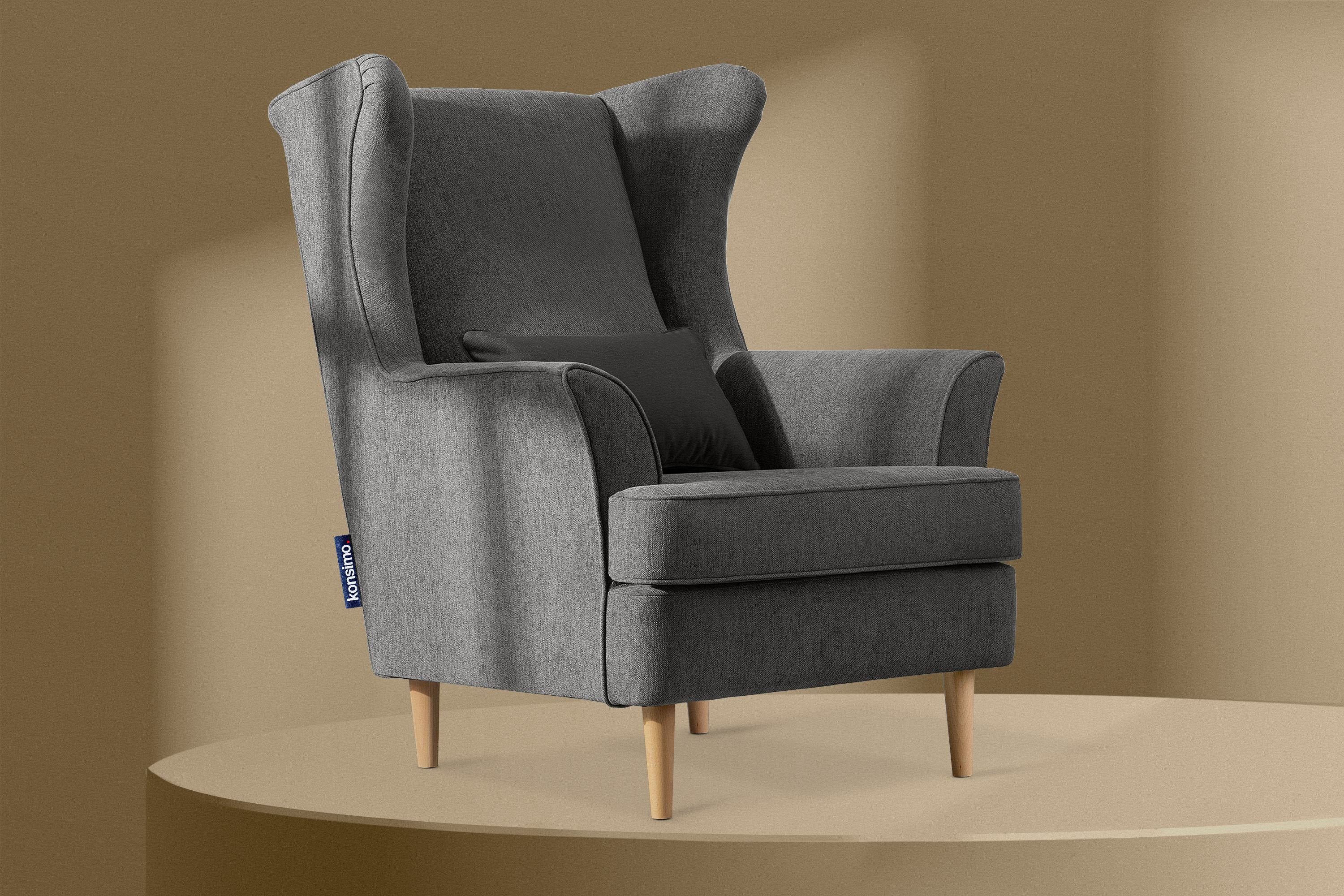 KONSIMO® Ohrensessel STRALIS Sessel, zeitloses Design günstig online kaufen