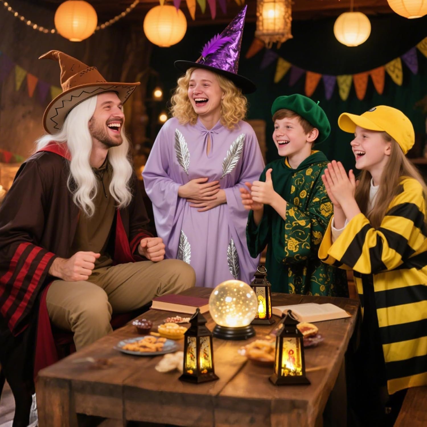 Bomiclss LED Laterne 3 Stück Halloween Deko Kürbis Laterne, Halloween Herbstdeko