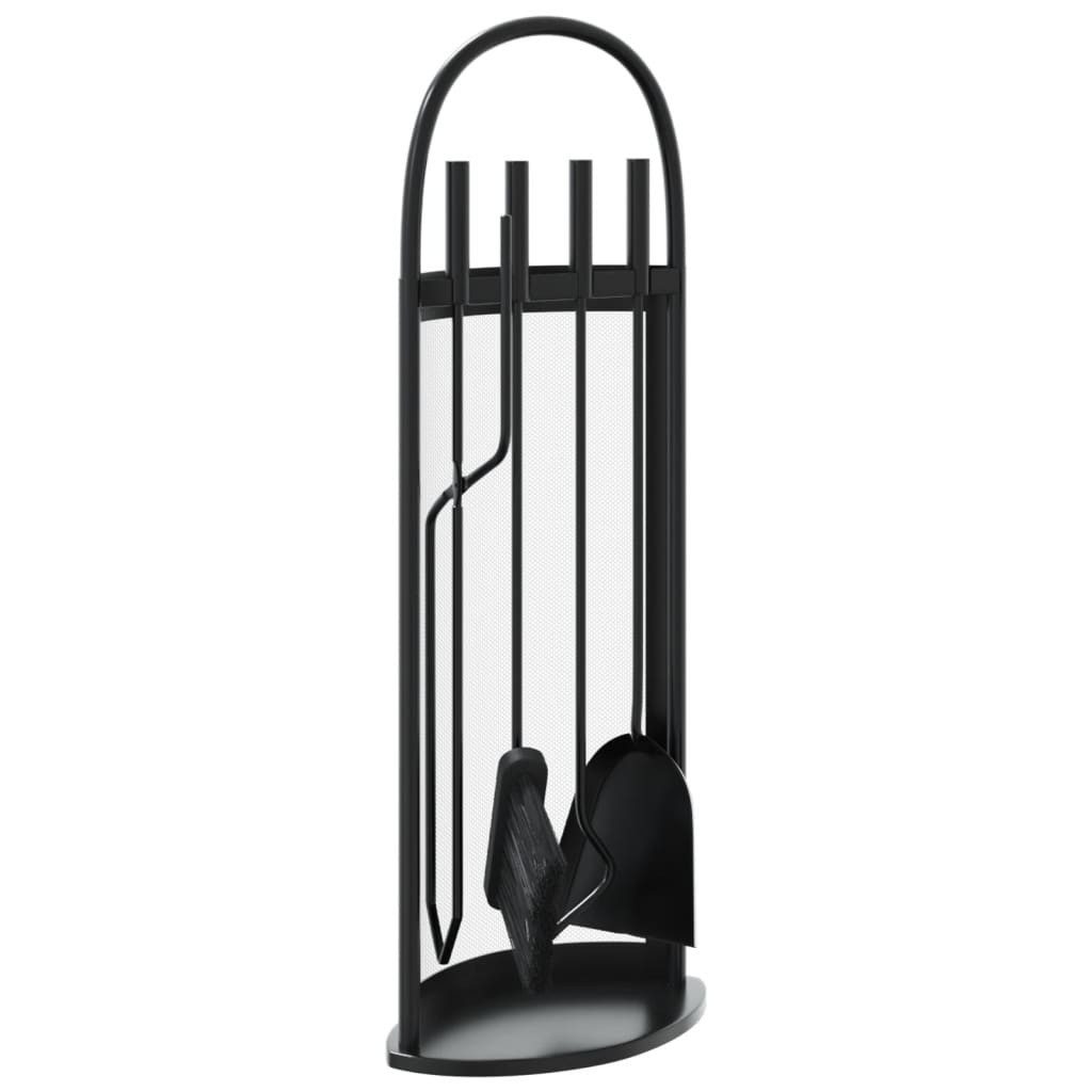 vidaXL Reinigungselement 5-tlg. Kaminwerkzeug-Set 23x15x66 cm günstig online kaufen