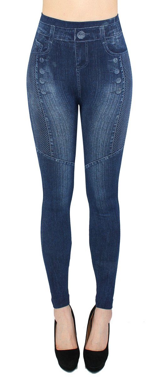dy_mode Jeggings Damen Jeggings High Waist günstig online kaufen