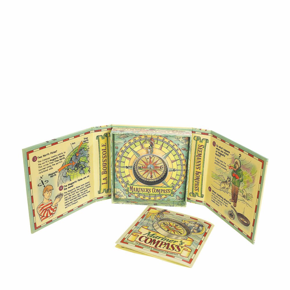 Kompass Geschenkset Seemanns-Kompass
