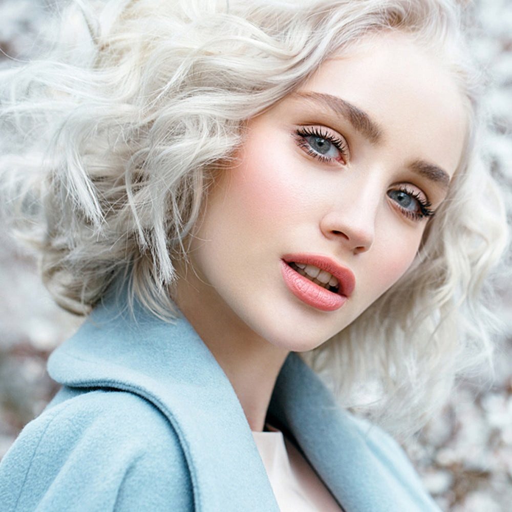 KokoLenses Jahreslinsen Graue Jahreslinsen Kontaktlinsen Farbige Augenlinsen ohne Stärke, Wunderschöne Grau Farbe Jahreslinsen natürliche Linsen Kontaktlinsen