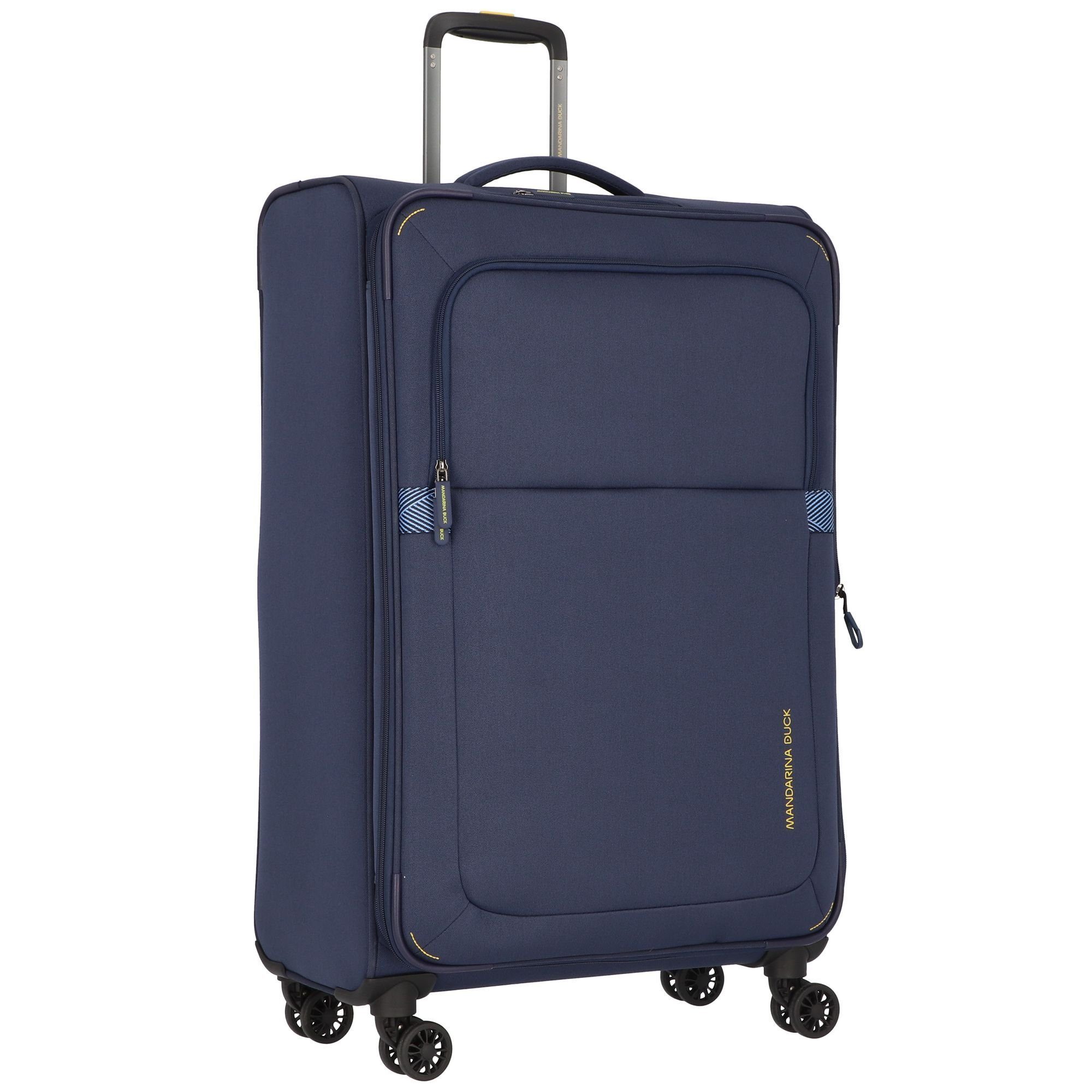 Mandarina Duck Weichgepäck-Trolley Rollen, & 4 Go, Smile Polyester dress blue