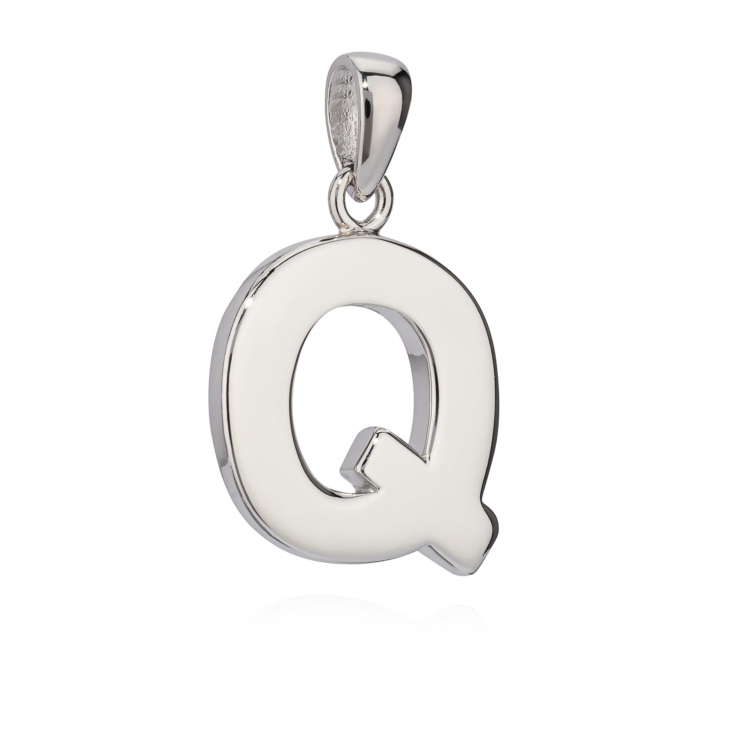 NKlaus Kettenanhänger 14x13mm Kettenanhänger Buchstabe Q günstig online kaufen