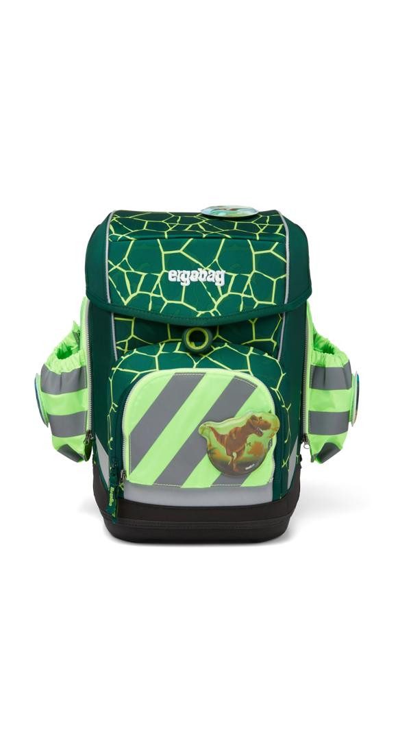 ergobag Schulranzen pack Seitentaschen Zip Set (3-tlg), reflektierend