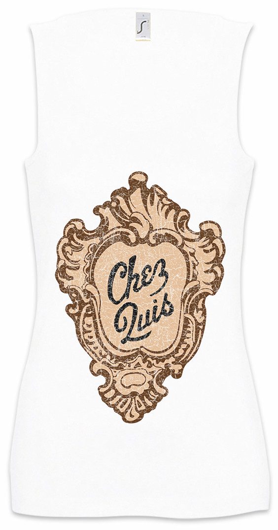 Tanktop Chez Quis Ärmelloses Damen T-Shirt Ferris Bueller’s Blau Day Off Macht